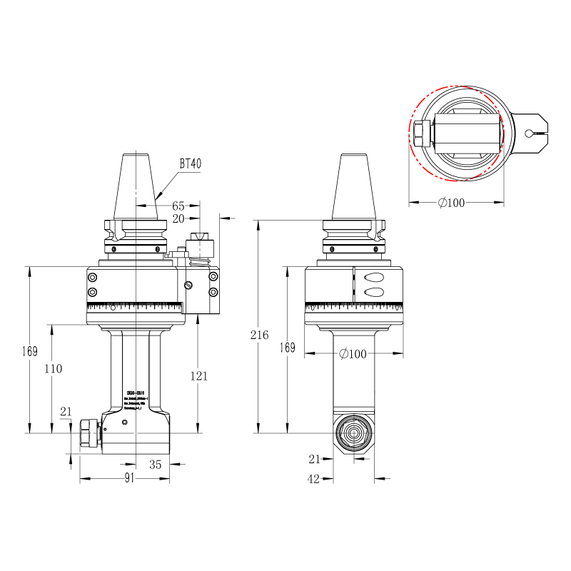 DK90-BT40-ER16-110