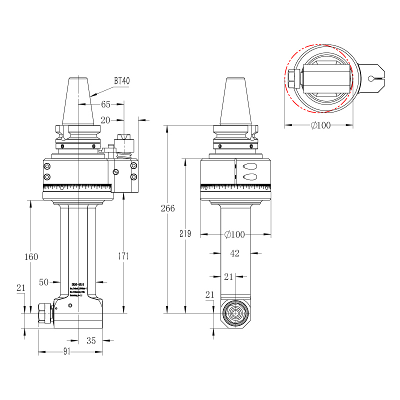 DK90-BT40-ER16-160