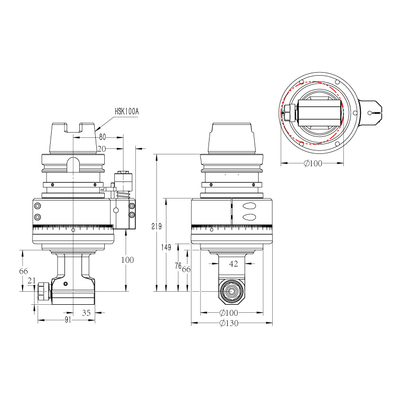 DK90-HSK100A-ER16-66